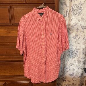 Polo by Ralph Lauren Pink Gingham Shirt